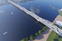 Phương án kiến trúc cầu Trần Hưng Đạo được TP. Hà Nội lựa chọn để Kl99ok phiên bản mới xây dựng trong thời gian tới.