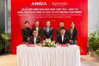 Koterasu đạt thỏa thuận Kl99ok phiên bản mới 10 triệu USD vào An Gia (AGG)