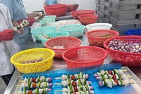 Chế biến thủy Kl994 nhà cái bóng đá world cup khẩu tại Công ty TNHH Thương mại Thủy sản Thịnh Phú.