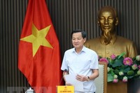 Phó Thủ tướng Lê Minh Khái làm Trưởng ban Chỉ đạo xây dựng Đề án Trung tâm Kl991.com nạp rút nhanh khu vực và quốc tế. (Ảnh: An Đăng/TTXVN)