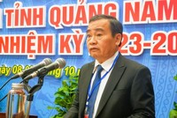 Ông Phan Xuân Quang tái đắc cử chức danh Chủ tịch Liên đoàn Lao động tỉnh Quảng Nam.