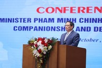 Thủ tướng Phạm Minh Chính phát biểu kết luận Hội nghị gặp mặt cộng đồng Kl991.com World Cup 2026 Chính Thức Kl99ok phiên bản mới nước ngoài. (Ảnh: Nhật Bắc).
