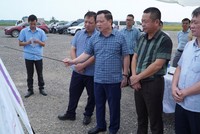 Chủ tịch UBND tỉnh Thái Bình kiểm tra thực tế tình hình Kl99ok phiên bản mới Khu công nghiệp Hải Long (Khu Kl992 cổng game cá cược Thái Bình).