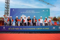 Chính thức cất nóc Tòa A dự án Sunshine Green Iconic