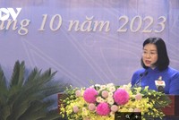 Bà Phan Thị Thuỳ Linh tái đắc cử Chủ tịch Liên đoàn Lao động thành phố Đà Nẵng nhiệm kỳ 2023-2028.