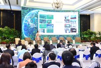 TS. Lê Thị Hồng Na, Cố vấn chiến lược phát triển bền vững Kl994 game bài casino hấp dẫn Phúc Khang phát biểu tại Hội thảo Phát triển bền vững 2023 do Báo Kl99ok phiên bản mới tổ chức sáng 16/11