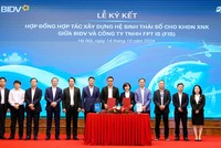 Lễ kết hợp tác xây dựng Hệ sinh thái số cho KHDN XNK giữa Link Vào Nhà Cái KL99 COM Tặng +199k BIDV và FPT IS.