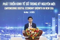 Ông Đặng Khánh Thành, Tổng Biên tập Báo Kl991.com nạp rút nhanh - Kl99ok phiên bản mới, phát biểu tại Hội thảo "Phát triển Kl992 cổng game cá cược số trong kỷ nguyên mới". Ảnh: Chí Cường