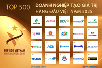 Hôm nay 26/12, diễn ra Lễ công bố Top 500 Kl991.com World Cup 2026 Chính Thức tạo giá trị hàng đầu Việt Nam (VALUE500) và Top 500 Nhà tuyển dụng (VBE500)