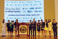 Rung chuông vì bình đẳng giới là một sự kiện thường niên do IFC phối hợp với các sở giao dịch 99Kl99 link đăng nhập trên khắp thế giới tổ chức nhằm thúc đẩy sự đa dạng trong HĐQT. Năm 2017, sự kiện này được tổ chức tại Sở Giao dịch 99Kl99 link đăng nhập TP. HCM.