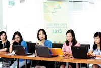 Hội đồng bình chọn đánh giá, mặt bằng chung của các BCTN năm nay cao hơn các năm trước - Ảnh: Lê Toàn