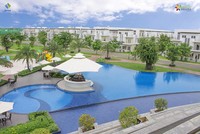 Melosa Garden đã hoàn thiện cảnh quan, nhiều dãy nhà phố, biệt thự sẵn sàng chào đón cư dân.