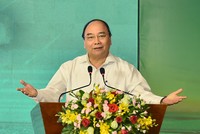 Thủ tướng hoan nghênh việc xây dựng nền công nghiệp nông nghiệp Việt Nam. - Ảnh: VGP/Quang Hiếu