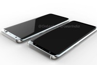 Ảnh dựng thiết kế mới của S8. Ảnh: OnLeaks.
