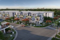 Rosita Garden bao gồm 118 căn nhà liên kế vườn  xây dựng trong khu compound khép kín.
