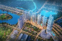 Toàn cảnh tổ hợp căn hộ cao cấp sắp ra mắt tại khu Nam với quy mô 14,36 ha.