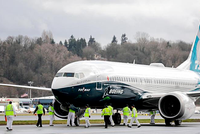Một chiếc 737 MAX 8 của hãng Kl994 nhà cái bóng đá world cup máy bay Mỹ - Boeing. Ảnh:AFP
