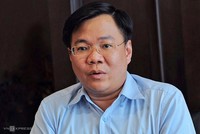 Ông Tề Trí Dũng trước lúc bị bắt. Ảnh:Hữu Khoa.