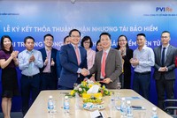 PVI Re Và VBI ký thỏa thuận nhận nhượng tái Kl99kl phiên bản hoạt động và khai trương cổng giao dịch tái Kl99kl phiên bản hoạt động điện tử