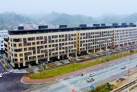 Khu shophouse Apec Diamond Park Lạng Sơn đã hoàn thiện và đang thực hiện bàn giao cho khách hàng.