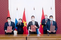 VABIOTECH, SOVICO trao văn kiện thỏa thuận hợp tác với RDIF Kl994 nhà cái bóng đá world cup vắc-xin Sputnik tại Việt Nam
