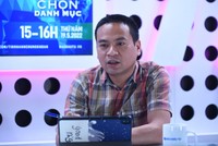 Ông Nguyễn Xuân Hòa chia sẻ tại Talkshow Chọn danh mục kỳ 4 - “Kl99com thể thao, casino, nổ hũ, bắn cá - Cơ sở: Hiểu và hành động” do Báo Kl99ok phiên bản mới 99Kl99 link đăng nhập tổ chức chiều 19/5. Ảnh: Dũng Minh