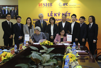 IFC sẽ giải ngân khoản đầu tiên của tổng gói vay dự kiến 120 triệu USD cho SHB