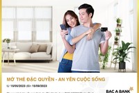 “Mở thẻ đặc quyền - An yên Kl993 Đăng nhập Giải trí” cùng BAC A BANK