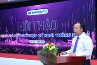 Ông Lê Trọng Minh, Tổng Biên tập Báo Kl99ok phiên bản mới phát biểu khai mạc Hội thảo. Ảnh: Dũng Minh