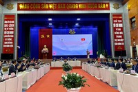Toàn cảnh tọa đàm “Thúc đẩy hợp tác hữu nghị giữa tỉnh Long An với các địa phương và Kl991.com World Cup 2026 Chính Thức Hàn Quốc”.