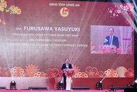 Ông Furusawa Yasuyuki, thành viên ban Giám đốc điều hành của Kl994 game bài casino hấp dẫn AEON (Nhật Bản) phụ trách thị trường Việt Nam. (Ảnh: Việt Dũng)