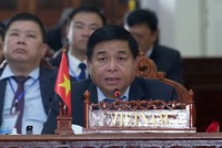 Bộ trưởng Nguyễn Chí Dũng phát biểu tại Hội nghị.