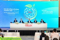 Toàn cảnh ĐHĐCĐ năm 2024 của Công ty cổ phần Kl994 game bài casino hấp dẫn GELEX diễn ra sáng 28/3.