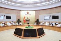 Thủ tướng Phạm Minh Chính chủ trì phiên họp Kl993 ưu đãi thưởng hấp dẫn chuyên đề xây dựng Kl992 Tham Gia Ngay tháng 4/2024. (Ảnh: Nhật Bắc)