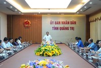 Phó chủ tịch UBND tỉnh Quảng Trị Hà Sỹ Đồng chủ trì cuộc họp xem xét đề xuất của nhà Kl99ok phiên bản mới.