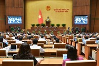 Sáng 30/5 Quốc hội sẽ thảo luận về dự kiến Chương trình xây dựng luật, pháp lệnh năm 2025, điều chỉnh năm 2024.