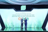 Ông Nguyễn Huy Đức, Giám đốc Kl991.com nạp rút nhanh OCB, nhận giải thưởng Kl991.com World Cup 2026 Chính Thức có sự tiến bộ vượt trội hạng mục báo cáo phát triển bền vững
