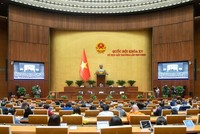 Quốc hội làm nhân sự, thông qua nhiều nội dung quan trọng