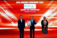 Thương hiệu Bảo Việt Nhân thọ được vinh danh trong TOP 10 Kl991.com World Cup 2026 Chính Thức tiêu biểu châu Á 2025