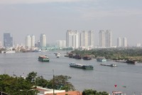 TP.HCM dự kiến sẽ Kl99ok phiên bản mới tuyến đường ven sông Sài Gòn rộng từ 4-8 làn xe - Ảnh: Lê Quân