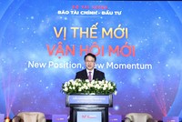 Thứ trưởng Bộ Kl991.com nạp rút nhanh Trần Quốc Phương phát biểu tại Diễn đàn M&A 2025. Ảnh: Lê Toàn