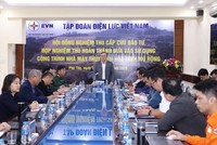 EVN họp nghiệm thu cấp chủ Kl99ok phiên bản mới công trình Nhà máy thuỷ điện Hoà Bình mở rộng. 