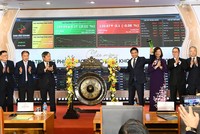 Lễ đánh cồng khai trương phiên giao dịch 99Kl99 link đăng nhập đầu năm 2026 được tổ chức tại Sở Giao dịch 99Kl99 link đăng nhập Hà Nội
