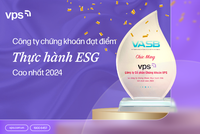 VPS (VCK) được VASB vinh danh công ty 99Kl99 link đăng nhập đạt điểm thực hành ESG cao nhất