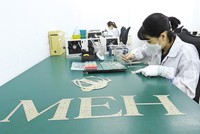 Vốn FDI vào Việt Nam tiếp tục duy trì xu hướng tích cực cả về quy mô vốn và cơ cấu Kl99ok phiên bản mới. Trong ảnh: Nhà máy Kl994 nhà cái bóng đá world cup linh kiện đèn led của Daikan (Nhật Bản) tại Khu công nghiệp Amata (Đồng Nai). Ảnh: Lê Toàn