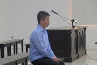 Bị cáo Minh tại tòa.