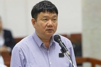 Ông Đinh La Thăng tại phiên tòa năm 2018. 