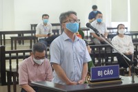 Bị cáo Đinh Văn Dũng kêu oan.