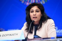 Gita Gopinath, Nhà Kl992 cổng game cá cược trưởng của IMF. Ảnh: Getty Images
