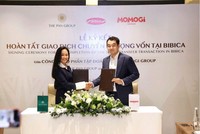 Bà Nguyễn Thị Trà My, Tổng giám đốc Kl994 game bài casino hấp dẫn PAN và ông Yen Gunadi, đại diện Ban Lãnh đạo Momogi Group ký biên bản hoàn tất giao dịch chuyển nhượng vốn tại Bibica.